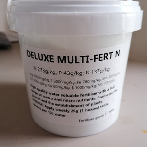 DELUXE MULTI-FERT N Fertiliser 750g